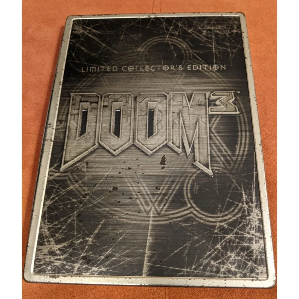 Doom 3: Limited Collector's Edition Steel Book, Xbox, Complete‎